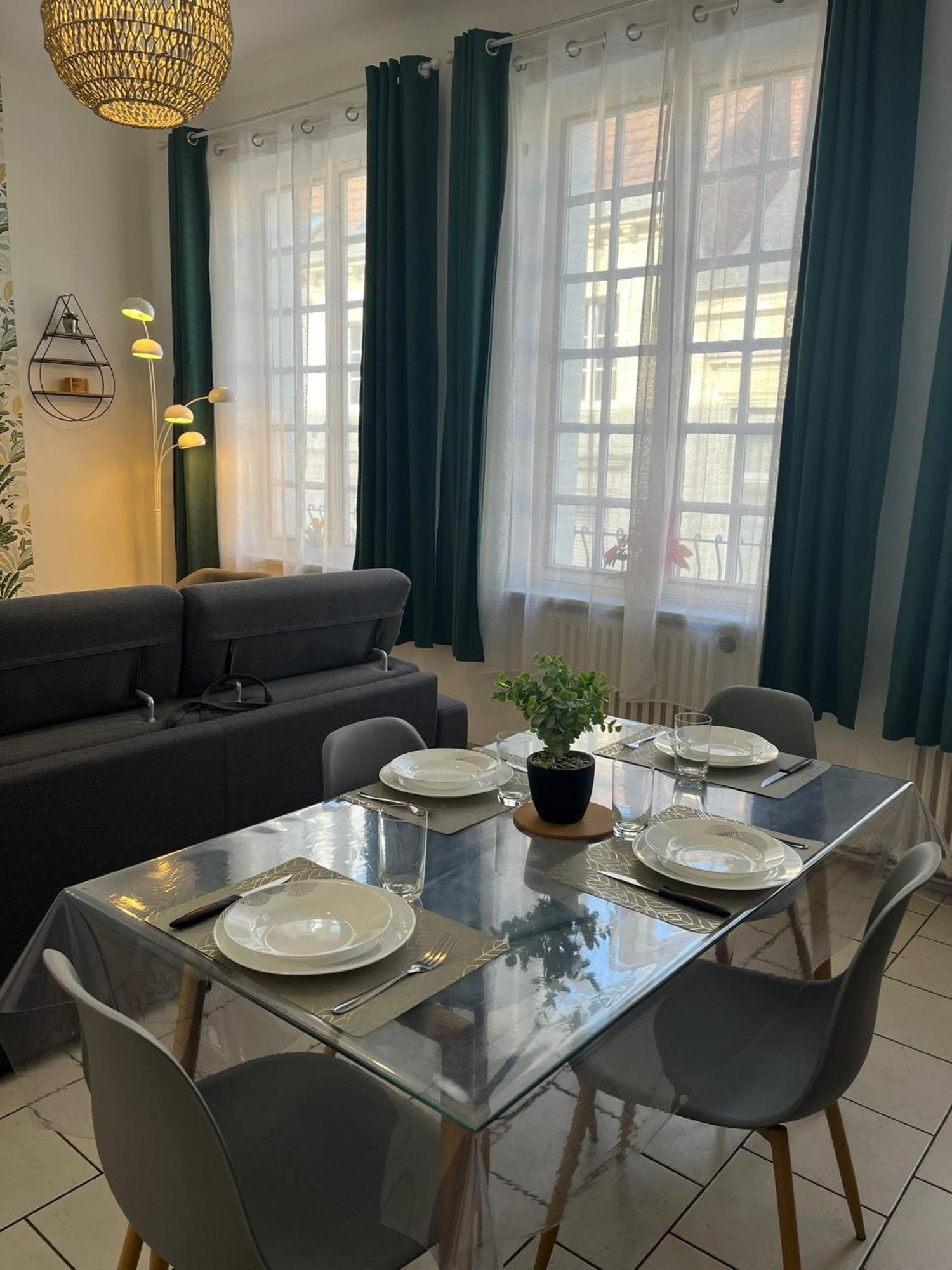 L'Oasis Arrageoise 45M2 4 Personnes Hyper Centre Apartment อาร์ราส ภายนอก รูปภาพ
