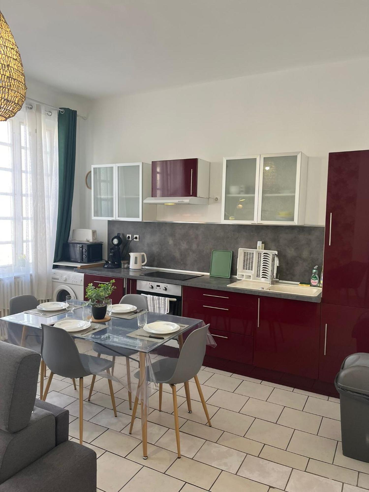 L'Oasis Arrageoise 45M2 4 Personnes Hyper Centre Apartment อาร์ราส ภายนอก รูปภาพ